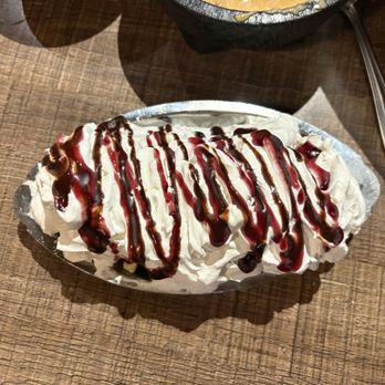 Gabriel's - Banana split! - Mexican Near Me - Santa Fe, New Mexico