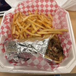 Steak pita Steak pita
