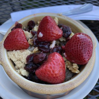 Brig O'Doon Coffee House - Oatmeal with all the toppings offered (minus blueberries) - Coffee & Tea Near Me - Ottsville, Pennsylvania Brig O'Doon Coffee House - Oatmeal with all the toppings offered (minus blueberries) - Coffee & Tea Near Me - Ottsville, Pennsylvania