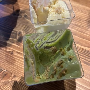 Allendale Mediterranean Grill & Cafe - Pistachio & Banana Pudding - Breakfast & Brunch Near Me - Allendale, New Jersey