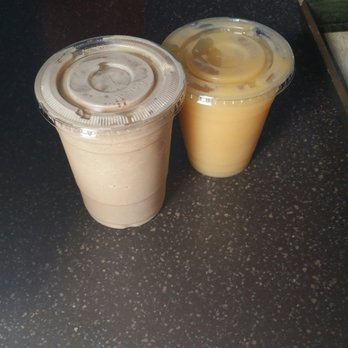 eco coffee - Blended mocha and peach smoothie - Cafes Near Me - Long Beach, California eco coffee - Blended mocha and peach smoothie - Cafes Near Me - Long Beach, California