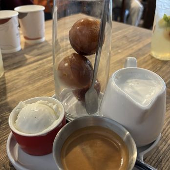 Hide Out Cafe - Cold Brew w/ Milk - Cafes Near Me - Rowland Heights, California