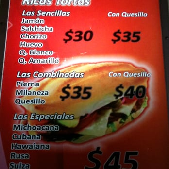 Taquería La Brisa - El menú: conciso y bueno. - Delis Near Me - México, D.F., DIF Taquería La Brisa - El menú: conciso y bueno. - Delis Near Me - México, D.F., DIF