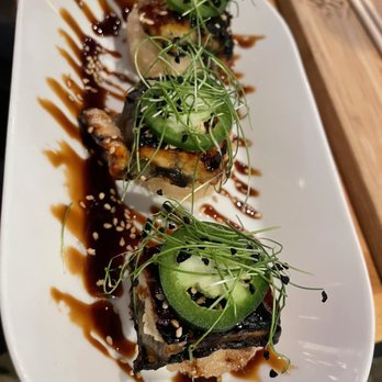 Oak & Coal - Unagi on crispy rice - Japanese Near Me - Costa Mesa, California