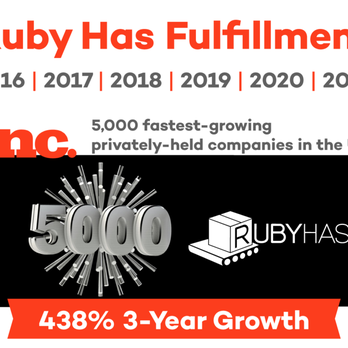 Ruby Has Fulfillment - Ruby Has named in Inc. 5000 top companies list for six consecutive years! - Shipping Centers Near Me - Bay Shore, New York