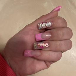 Valentine nails Valentine nails