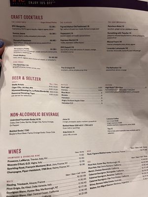 Menu photo 2 IPIC North Miami Beach North Miami Beach, FL Menu photo 2 IPIC North Miami Beach North Miami Beach, FL
