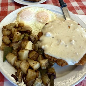 Frank's - Chicken Fried Steak and 2 Eggs - Breakfast & Brunch Near Me - Tucson, Arizona
