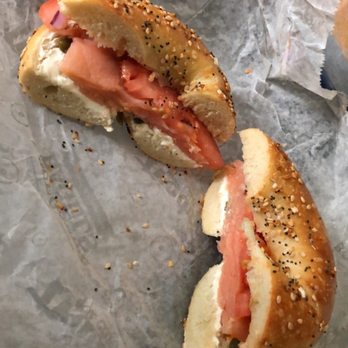 Bruegger's Bagels - Smoked Salmon Breakfast Sandwich - Bagels Near Me - Pittsburgh, Pennsylvania Bruegger's Bagels - Smoked Salmon Breakfast Sandwich - Bagels Near Me - Pittsburgh, Pennsylvania