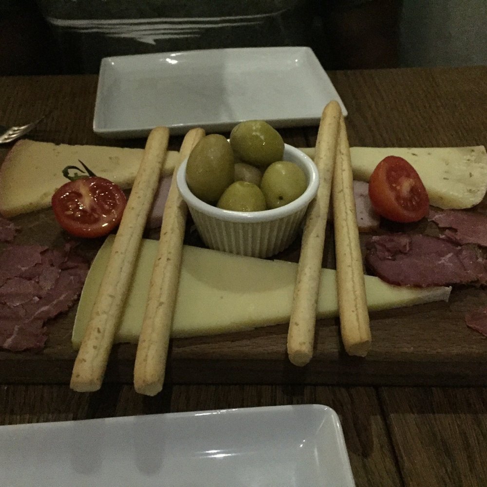Meat and cheese board Meat and cheese board