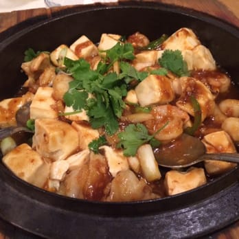 Arcadia Garden Cafe - Thai style seafood and tofu hot pot ($12.50) and comes with rice - Chinese Near Me - Arcadia, California