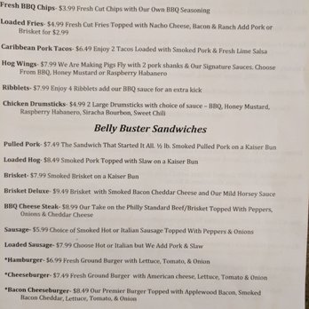 Applewood BBQ - a menu for applewood bbq - Barbeque Near Me - Penfield, Pennsylvania