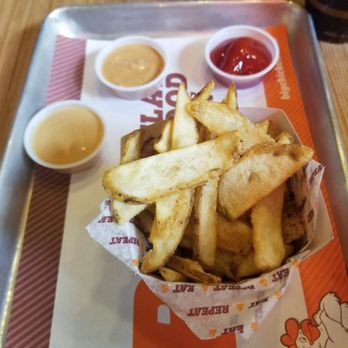 Big Chicken - Fries. There's that Shaq sauce!!! - Chicken Shop Near Me - Las Vegas, Nevada Big Chicken - Fries. There's that Shaq sauce!!! - Chicken Shop Near Me - Las Vegas, Nevada