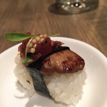 Roots - Foie Gras Nigiri - Asian Fusion Near Me - Princeton, New Jersey Roots - Foie Gras Nigiri - Asian Fusion Near Me - Princeton, New Jersey