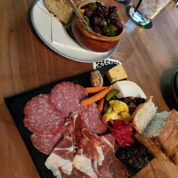 360 Rooftop Bar - Charcuterie board with the olives. Very tasty. - Lounges Near Me - St. Louis, Missouri 360 Rooftop Bar - Charcuterie board with the olives. Very tasty. - Lounges Near Me - St. Louis, Missouri