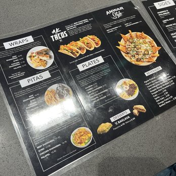 Anwar's Kitchen - Menu Dec 2025 - Mediterranean Near Me - Los Angeles, California