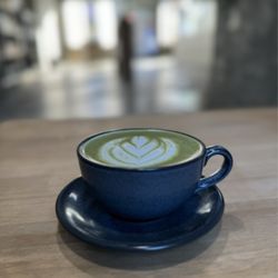 The Sensory Lab - Hot Matcha Latte