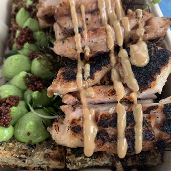 Kitoko Maui - Grilled Chicken Seaweed Foccacia - Food Trucks Near Me - Kihei, Hawaii