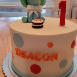 Silvia's Family Daycare - My son's cake.
