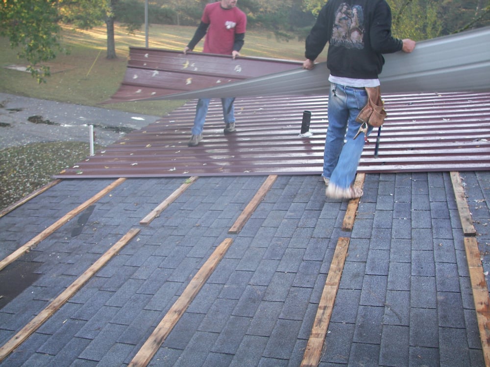 Slide of Simmons Roofing