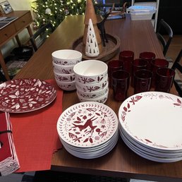 Holiday dinnerware score Holiday dinnerware score
