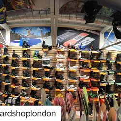 London's Source For Sports - The Boardshop always has a huge selection of snowboard bindings! (2017-18)
