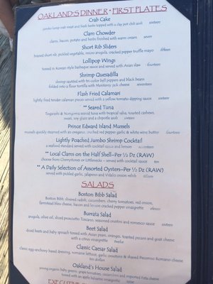 Menu photo 8 Oakland's Restaurant & Marina Hampton Bays, NY Menu photo 8 Oakland's Restaurant & Marina Hampton Bays, NY