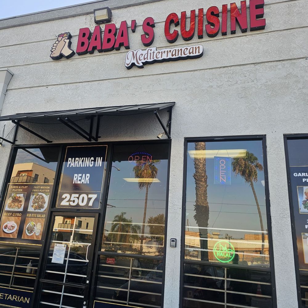 Baba’s Cuisine - Mediterranean Near Me - Long Beach, California