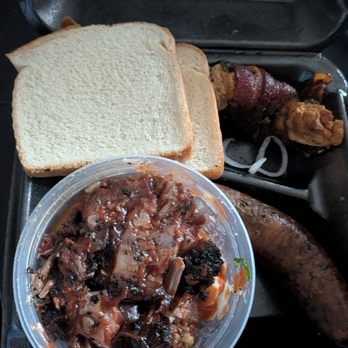 Brendyn's BBQ - Brisket loaded Mac and cheese, poblano popper, duck cousin. - Barbeque Near Me - Nacogdoches, Texas