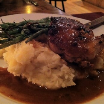 The Gill Tavern - Amazing "Catalan Chicken with Cider Honey Glaze Whipped potatoes, vegetable of the day, pan gravy" succulent!!! - New American Near Me - Gill, Massachusetts The Gill Tavern - Amazing "Catalan Chicken with Cider Honey Glaze Whipped potatoes, vegetable of the day, pan gravy" succulent!!! - New American Near Me - Gill, Massachusetts