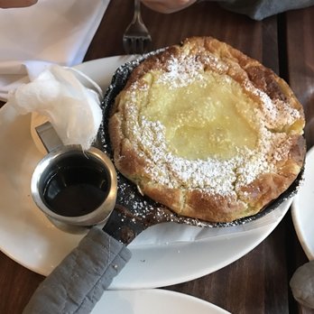 Tilikum Place Cafe - Classic Dutch Baby (Lemony pancake) $10 - too doughy and bland. - New American Near Me - Seattle, Washington