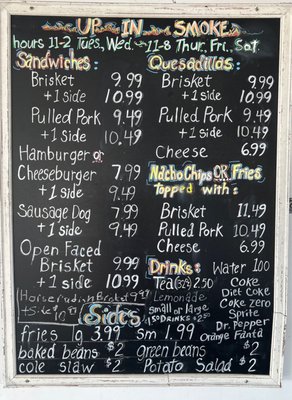 Menu photo 3 Up In Smoke Bay Springs, MS
