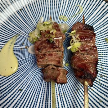 Gonzo Izakaya - Steak skewers - Japanese Near Me - Toronto, Ontario Gonzo Izakaya - Steak skewers - Japanese Near Me - Toronto, Ontario