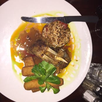 Bar Tabac - Rack of Lamb with Ratatouille - French Near Me - Brooklyn, New York Bar Tabac - Rack of Lamb with Ratatouille - French Near Me - Brooklyn, New York
