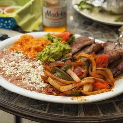Carmelita's Mexican Food - It looks appetizing, but it was below average. The meat was so very cheap. Cheap rubber.