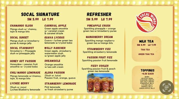 Menu photo 4 Socal Wings - Carson Carson, CA Menu photo 4 Socal Wings - Carson Carson, CA