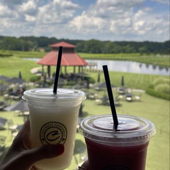 Childress Vineyards - Blueberry and aloha slushies - Wineries Near Me - Lexington, North Carolina