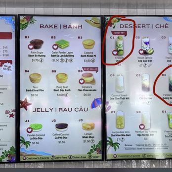 Bake & Che - What listed on menu - Bakeries Near Me - Rosemead, California