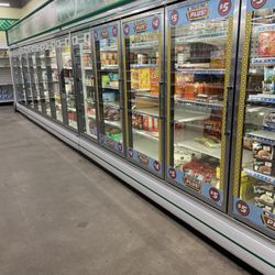 Dollar Tree - Larger refrigerated section than most
