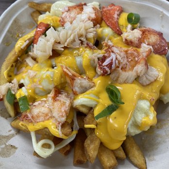 Odd By Nature Brewing - Lobster poutine - New American Near Me - Cape Neddick, Maine Odd By Nature Brewing - Lobster poutine - New American Near Me - Cape Neddick, Maine