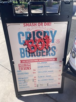 Menu photo 2 Crispy Boi Burgers Boulder City, NV