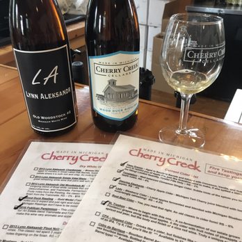 Cherry Creek Cellars - Well after a few tastings ...some had to come with me - cheers - Wineries Near Me - Brooklyn, Michigan