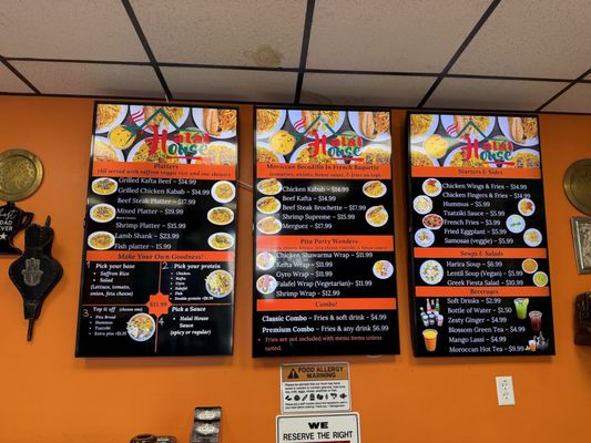 Menu photo 1 Halal House Las Vegas, NV