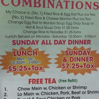 China Express - Lunch menu - Chinese Near Me - Fayetteville, Tennessee China Express - Lunch menu - Chinese Near Me - Fayetteville, Tennessee