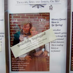 Portsmouth Underbelly Tour - I saw this poster in October 2012.  The Underbelly tour is back!