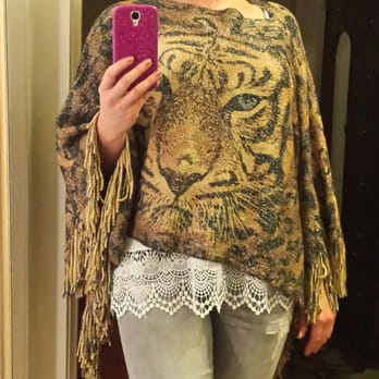 Frock Boutique - Tiger Poncho! Yes!!! - Women's Clothing Near Me - Portland, Oregon