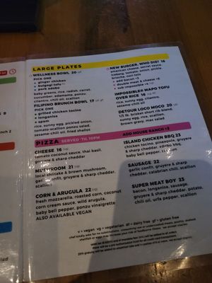 Menu photo 5 The Detour San Francisco, CA Menu photo 5 The Detour San Francisco, CA