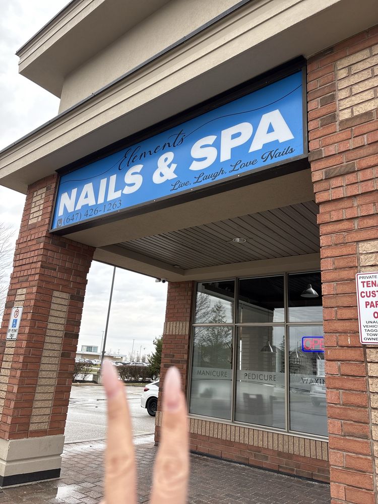 Elements Nails and Spa Logo