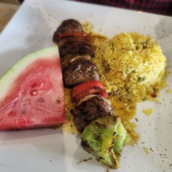 Athena’s Greek Kitchen - Beef tenderloin kabob - Greek Near Me - Houston, Texas Athena’s Greek Kitchen - Beef tenderloin kabob - Greek Near Me - Houston, Texas
