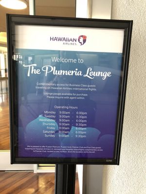 Menu photo 7 The Plumeria Lounge Honolulu, HI